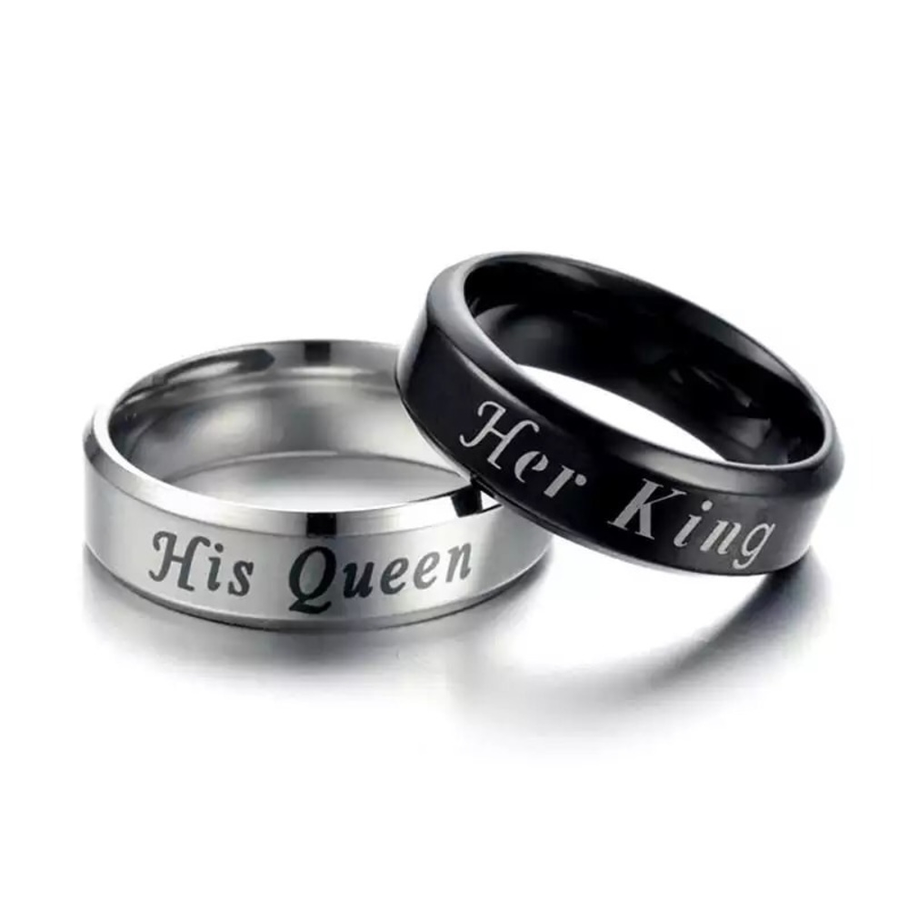 3/$15🔥Her king stainless steel ring